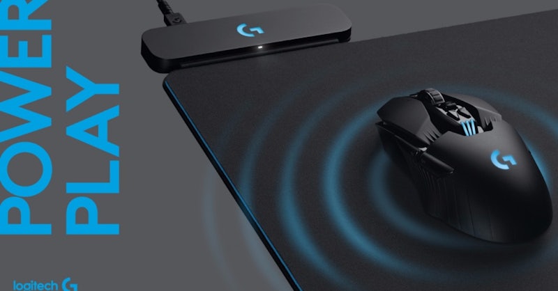 Dieses Logitech-Mousepad ist eine riesige kabellose Ladestation