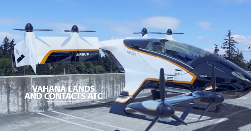 Vahana: Das ist das autonome Lufttaxi von Airbus