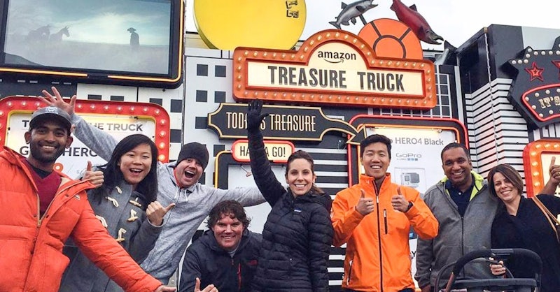 Der völlig verrückte Verkaufslaster: Was Amazon mit dem Treasure-Truck vor hat