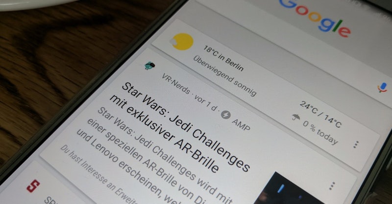 Schnelle News: AMP zieht in die Google-App auf Android ein